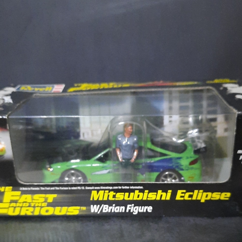 Revell Mitsubishi Eclipse Model with Brian Figure Adult Collectible - Picture 2 of 14